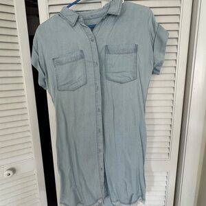 Thread+supply chambray shirt dress. Xsmall